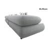 MaMaison sofa narożna ogrodowa ALEXANDER  4 szara (poduszki i pokrowiec w zestawie)