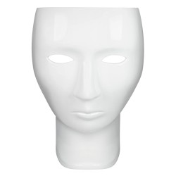 Fotel NEMO FACE CHAIR biały - włókno szklane