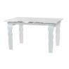 Stół szklany VENDOME OPTI WHITE 200-300   biały / rozkładany