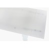 Stół szklany VENDOME OPTI WHITE 200-300   biały / rozkładany
