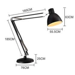 MOOSEE lampa podłogowa GIGANT czarna
