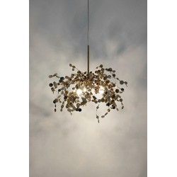 MOOSEE lampa wisząca MONETE SINGLE chrom