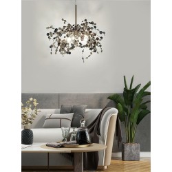 MOOSEE lampa wisząca MONETE SINGLE chrom