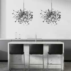 MOOSEE lampa wisząca MONETE SINGLE chrom