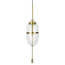 MOOSEE lampa wisząca CHAPLIN 200 mosiądz
