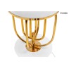 MOOSEE lampa stołowa BOTTEGA złota / biała