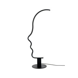 MOOSEE lampa stołowa FACE TABLE czarna