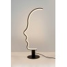 MOOSEE lampa stołowa FACE TABLE czarna
