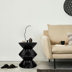 MOOSEE lampa stołowa FACE TABLE czarna