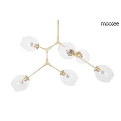 MOOSEE lampa wisząca SPLIT 6 złota