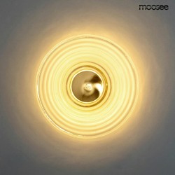 MOOSEE lampa ścienna ONDA złota