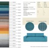 Sofa PILLOW z funkcją spania jasny beż