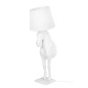 MOOSEE lampa podłogowa KOŃ HORSE STAND    S biała - włókno szklane