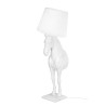 MOOSEE lampa podłogowa KOŃ HORSE STAND    S biała - włókno szklane