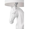 MOOSEE lampa podłogowa KOŃ HORSE STAND    S biała - włókno szklane