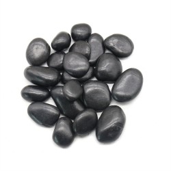 Kamień OTOCZAK 3-5 cm 2 kg polerowany     czarny