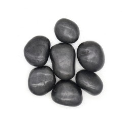 Kamień OTOCZAK 3-5 cm 2 kg polerowany     czarny