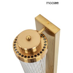MOOSEE lampa ścienna COLUMN 40 złota