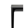 Stół SLIM 240x100 czarny - ceramiczny     marmur, aluminium