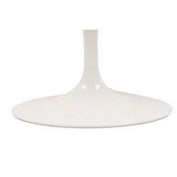 Stół TULIP ELLIPSE MARBLE ARABESCATO 200  biały - marmur, metal