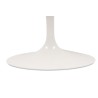 Stół TULIP ELLIPSE MARBLE ARABESCATO 200  biały - marmur, metal