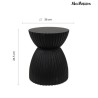 MaMaison stolik TURNO 36 czarny