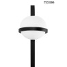 MOOSEE lampa ścienna PLANT WALL czarna